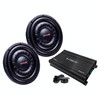 American Bass HAWK Slim 10 Package | Dual 10" 1500W D4 Subwoofers & Orion CBA4500.1D Amplifier MAIN PHOTO