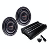 American Bass HAWK Slim 12 Package | Dual 12" 2000W D2 Subwoofers & Orion XTR2500.1DZ Amplifier MAIN PHOTO