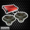American Bass XFL 15 V2 Package | Dual 15" 3000W D4 Subwoofers & Orion HCCA3000.1DSPLX Amplifier THUMBNAIL AD PHOTO FOR DESIGNER MOTORSPORTS