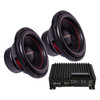 American Bass DX 10 V2 Package | Dual 10" 600W S4 Subwoofers & Euphoria EA1.1200 Amplifier MAIN PHOTO