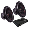 American Bass DX 12 V2 Package | Dual 12" 600W S4 Subwoofers & DB Drive NEO1250.1V4 Amplifier MAIN PHOTO