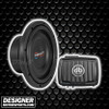 American Bass SL 10 Package | 10" 600W S4 Slim Subwoofer & DB Drive WDX P200.2 Amplifier THUMBNAIL AD PHOTO FOR DESIGNER MOTORSPORTS