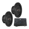 American Bass SL 10 Package | Dual 10" 600W S4 Slim Subwoofers & DB Drive WDX-R1250.1 Amplifier MAIN PHOTO