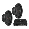 American Bass SL 10 Package | Dual 10" 600W S4 Slim Subwoofers & DB Drive NEO1250.1V4 Amplifier MAIN PHOTO