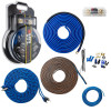 VFL Audio 4 Gauge OFC 1300W Complete Amplifier Wiring Kit Blue | VFL-4GA-AMPKIT