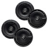 Quantum Audio QS-652 | 6.5 Inch 300W 4 Ohm 2-Way Coaxial Speakers (4 Pack) MAIN PHOTO