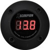 XScorpion DVM3RB | LED Digital Battery Volt Meter Gauge | Red & Black