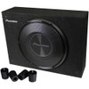Pioneer TS-A2000LB | 700W Max 8 Inch 2-Ohm Shallow Mount Loaded Subwoofer Enclosure