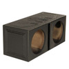QBomb QBOMB10V | Dual 10 Inch Ported Vented Subwoofer Box