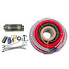 Blaupunkt 0 Gauge 3000W Complete Amplifier Wiring Kit | Red