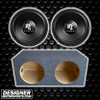 Hifonics HFX 12 Package | Dual 12" 800W D4 Subwoofers & QPower Sealed Box