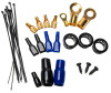 American Bass 4 Gauge 2000W Complete Amplifier Wiring Kit | AB-4GA-AMPKIT-BLU