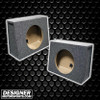 QPower QTW12S | 12 Inch Sealed Shallow Slim Truck Subwoofer Boxes (Pair) QPower QTW12S | 12 Inch Sealed Shallow Slim Truck Subwoofer Boxes (Pair)