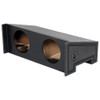 QBomb QBJEEP10DF | Dual 10 Inch Sealed Subwoofer Box | All Years Jeep Wrangler CJ YJ TJ JK JL