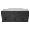 QPower QBASS123 | Triple 12 Inch Sealed Subwoofer Box | 3 X 12"