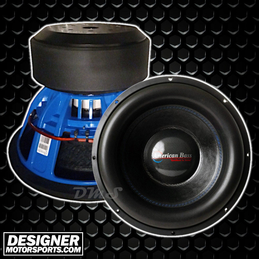 American Bass XMAXXX Monster 15 Inch 8000W DVC 1 Ohm Subwoofer