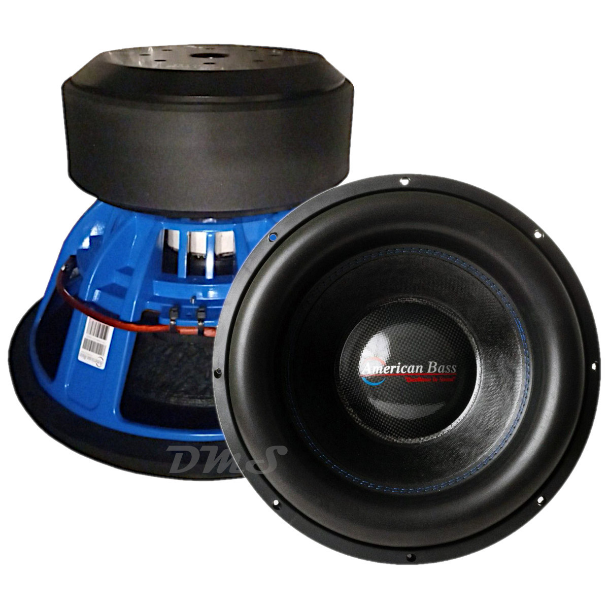 American Bass XMAXXX Monster 15 Inch 8000W DVC 1 Ohm Subwoofer
