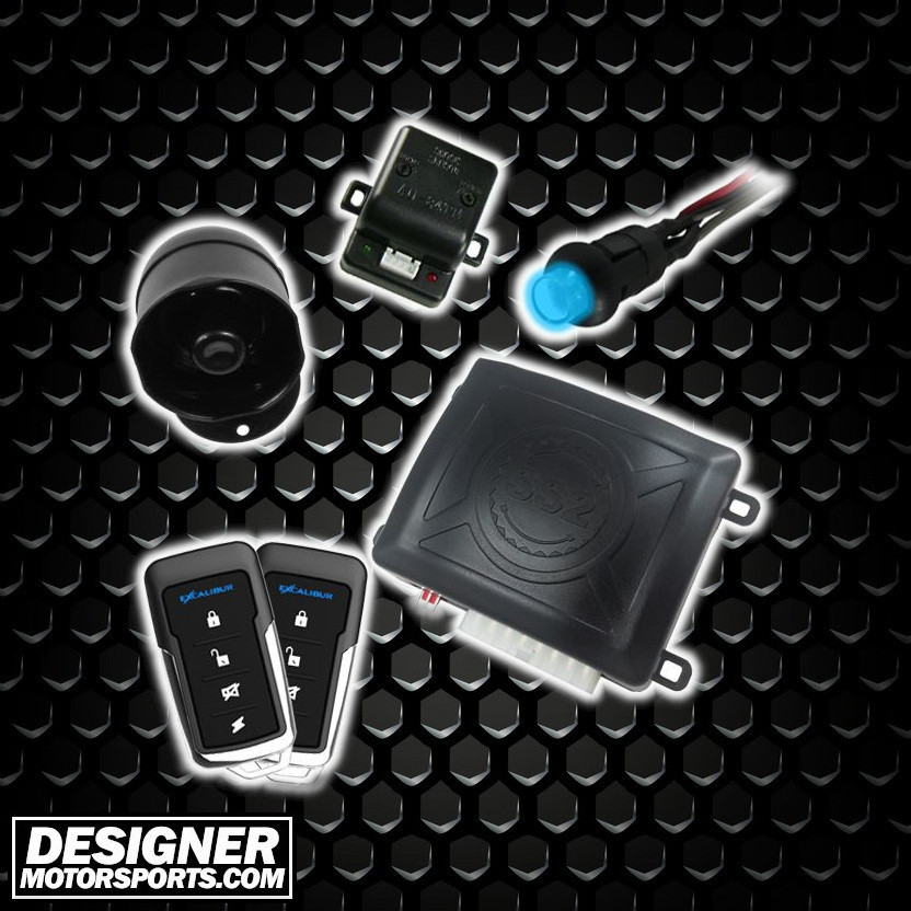 Excalibur AL-560 | 1-Way Keyless Entry Alarm System with Remotes