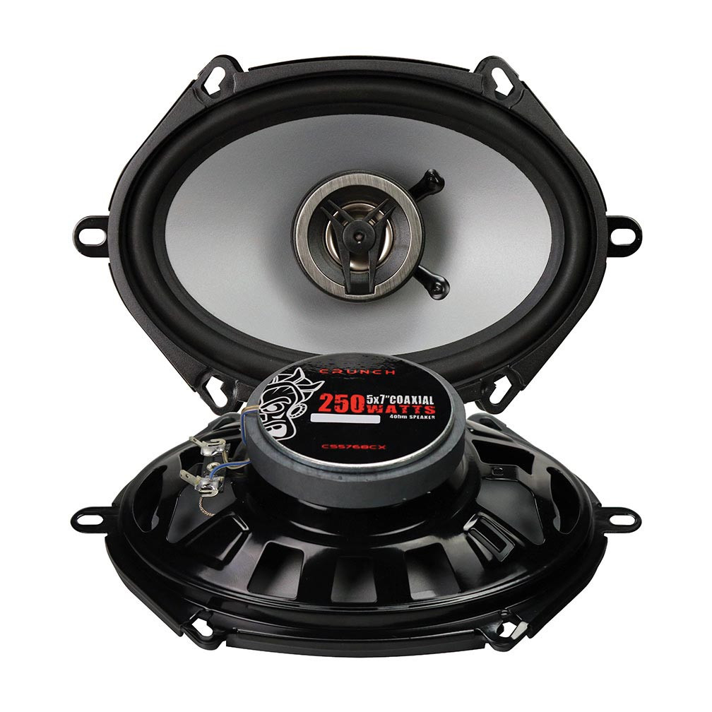 Crunch CS5768CX | 5x7 / 6x8 Inch 250W 4 Ohm 2-Way Coaxial Speakers