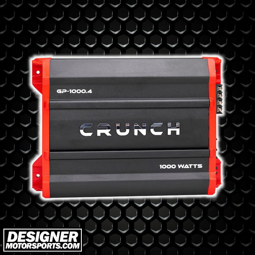 Crunch Ground Pounder GP-1000.4 | 1000W Max 4 Channel Full Range