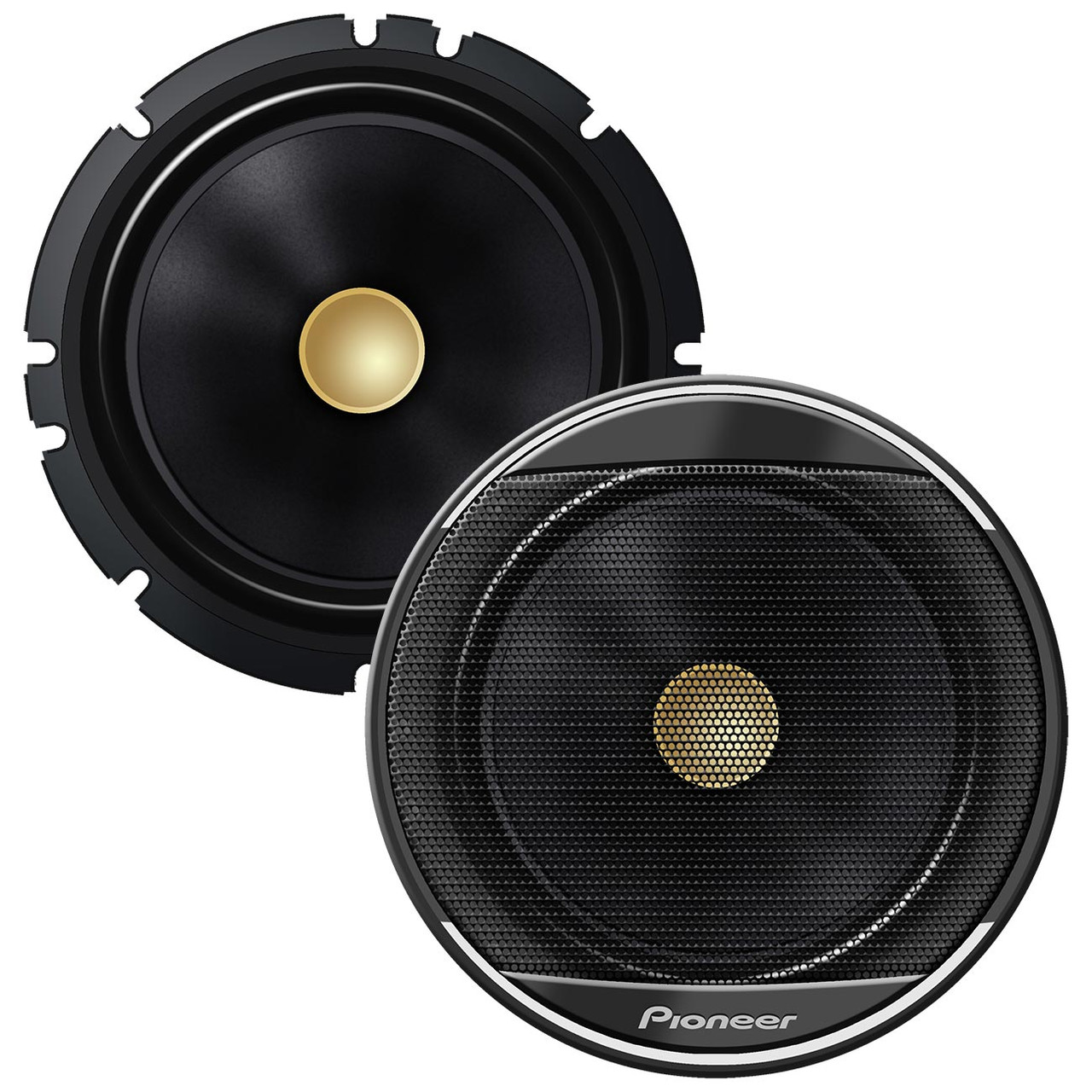 Pioneer TS-350 スピーカー 4-Way Pioneer Speakers Way Inch Pioneer TS-A1681F 350 Watt 4-Way Full