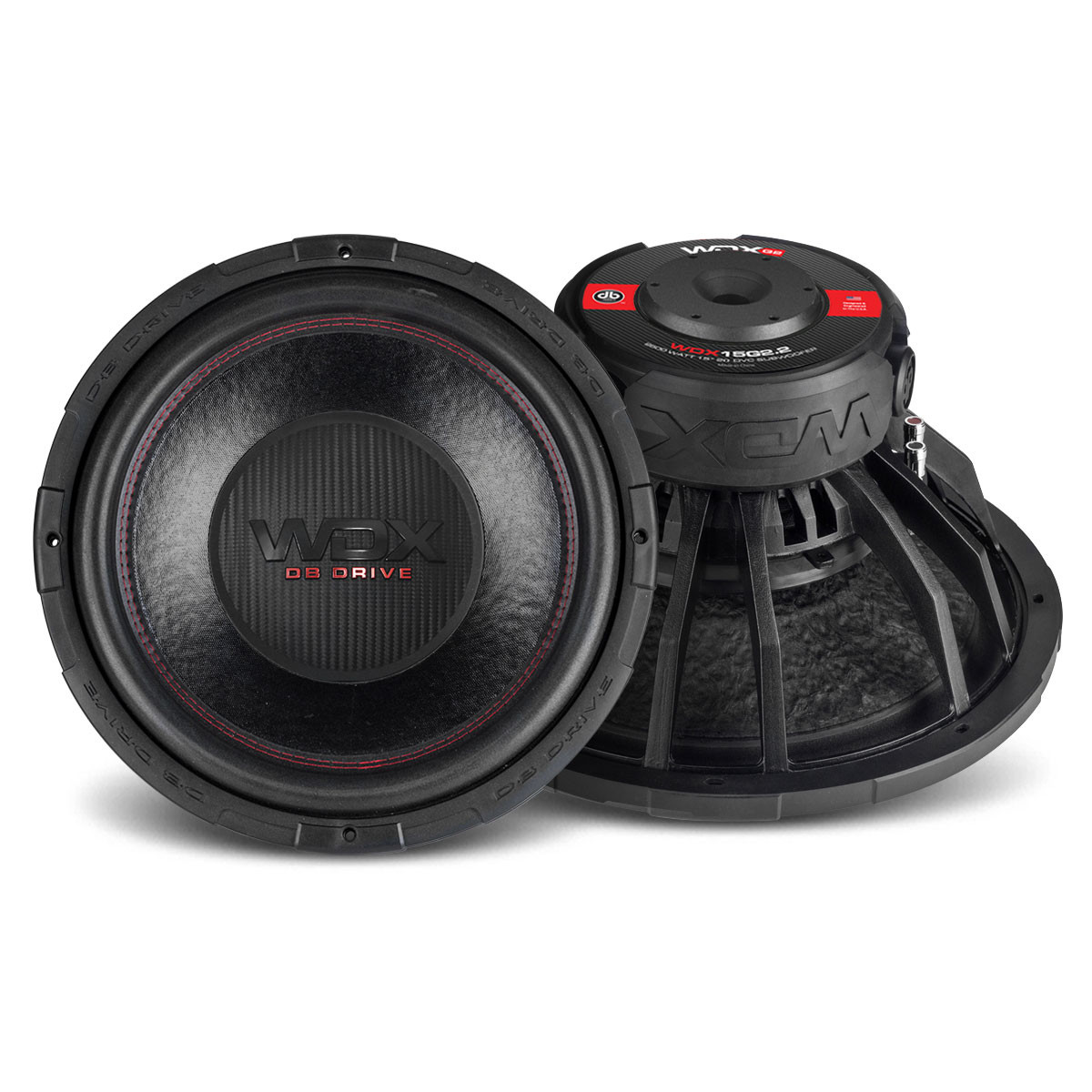 DB Drive WDX15G2.2 | 15 Inch 2500W Max DVC 2 Ohm Subwoofer | WDX G2