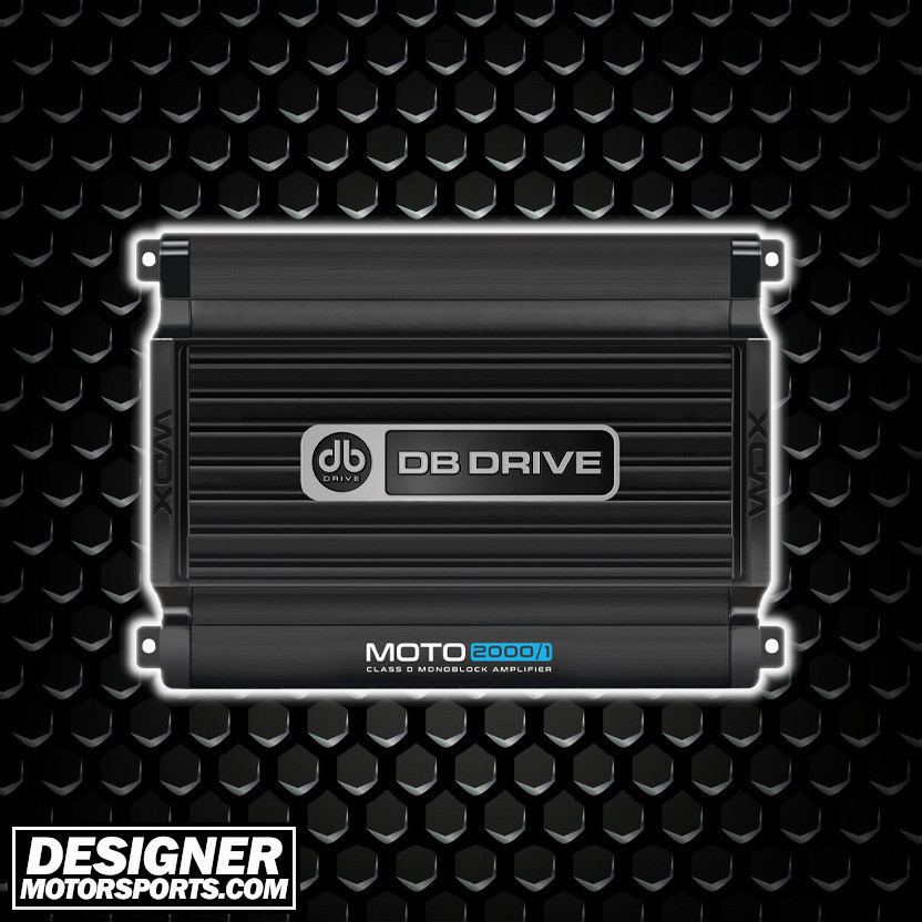 DB Drive MOTO2000/1 | 2000W Monoblock Subwoofer Amplifier