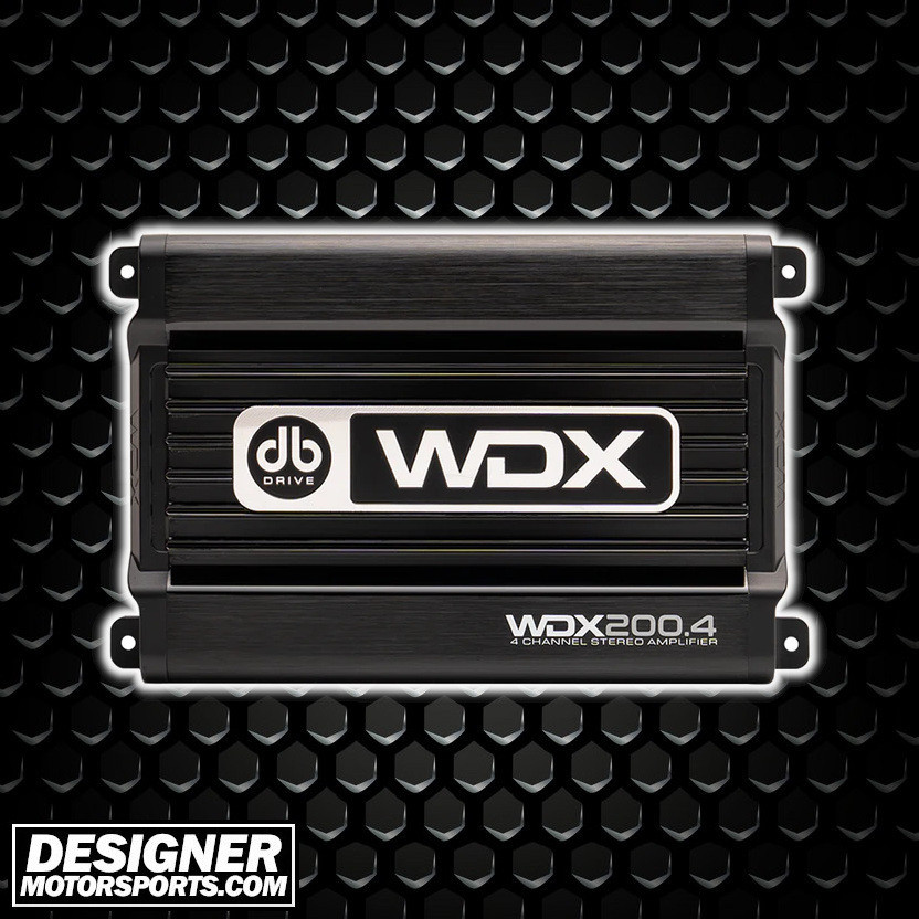 DB Drive WDX200.4 | 1200W 4 Channel Full Range Amplifier