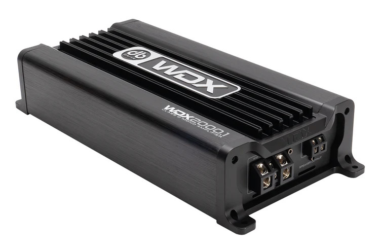 DB Drive WDX2000.1 | 2000W Monoblock Subwoofer Amplifier