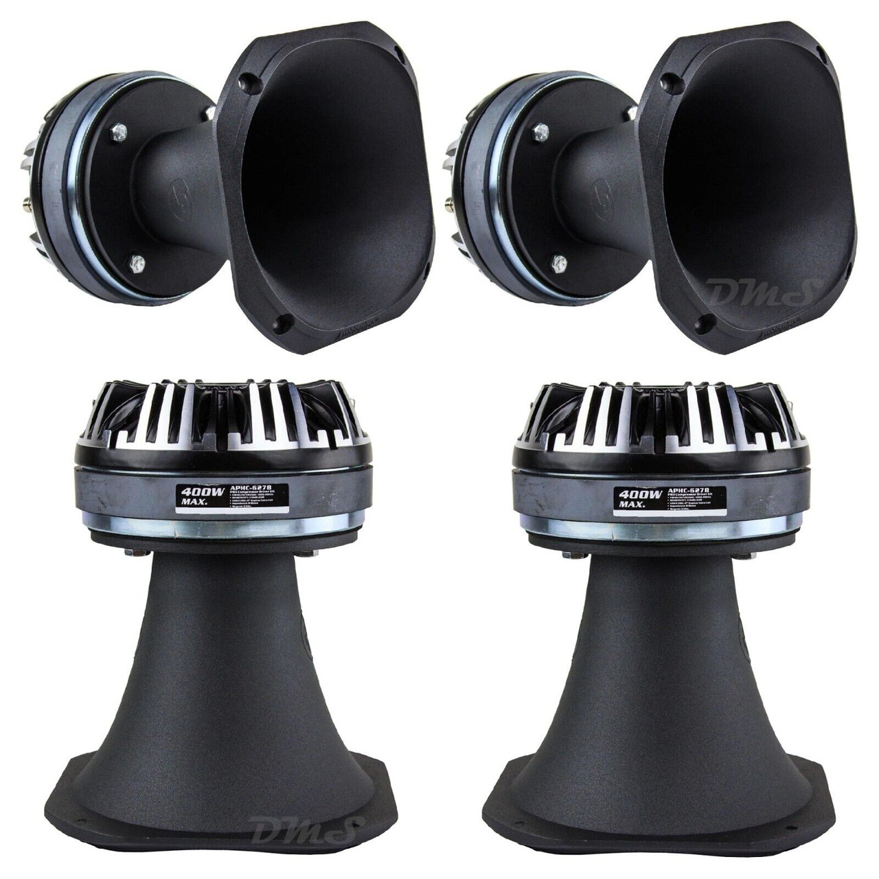 Voice Coil Subwoofer 4-Pack Replacement Diaphragms With 2