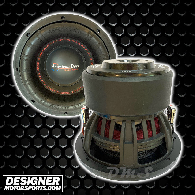 American Bass XFL 10 Inch 3000W DVC 2 Ohm Subwoofer | XFL1022 V2