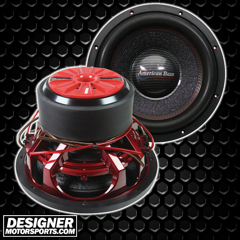 BASS ROCK ニヒル アルカディア 美中古 American Bass HAWK 12 Inch 3000W DVC 4 Ohm Subwoofer | HAWK1244