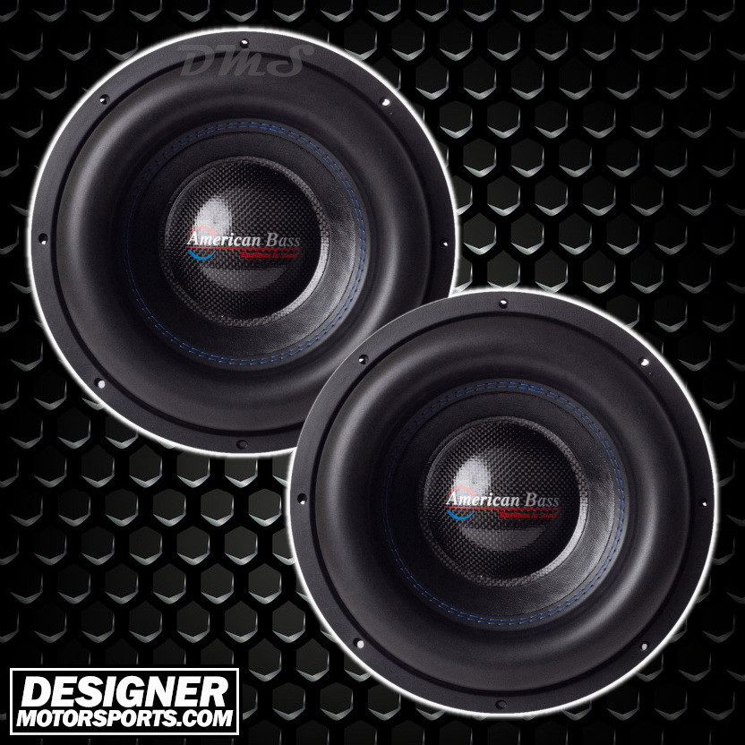 American Bass XMAXXX Monster 12 Inch 7000W DVC 2 Ohm Subwoofers