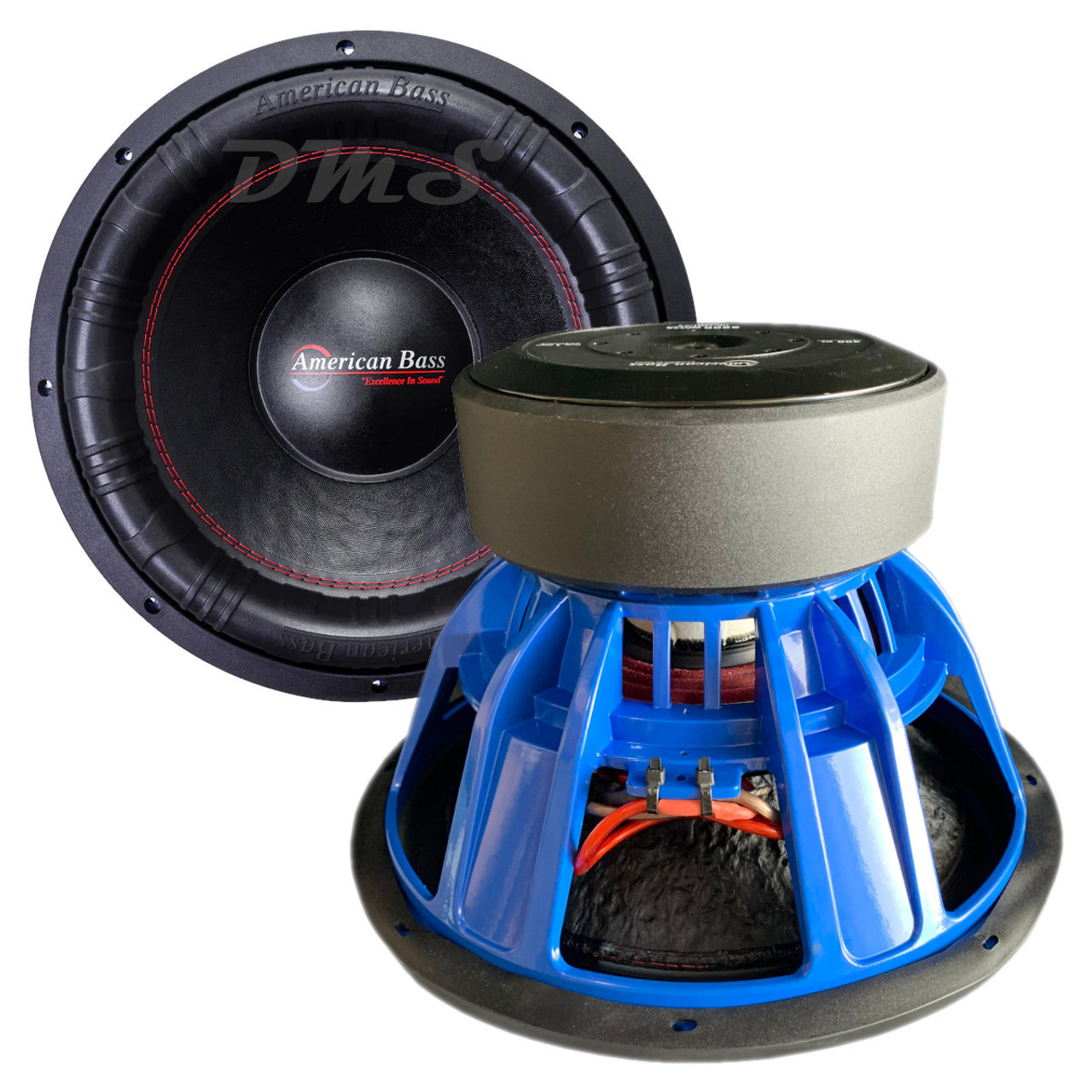 american bass 15 inch dual subwoofer