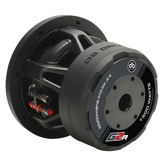 DB Drive WDX6.5G2R.4 | 6.5 Inch 1500W Max DVC 4 Ohm Subwoofer | WDX