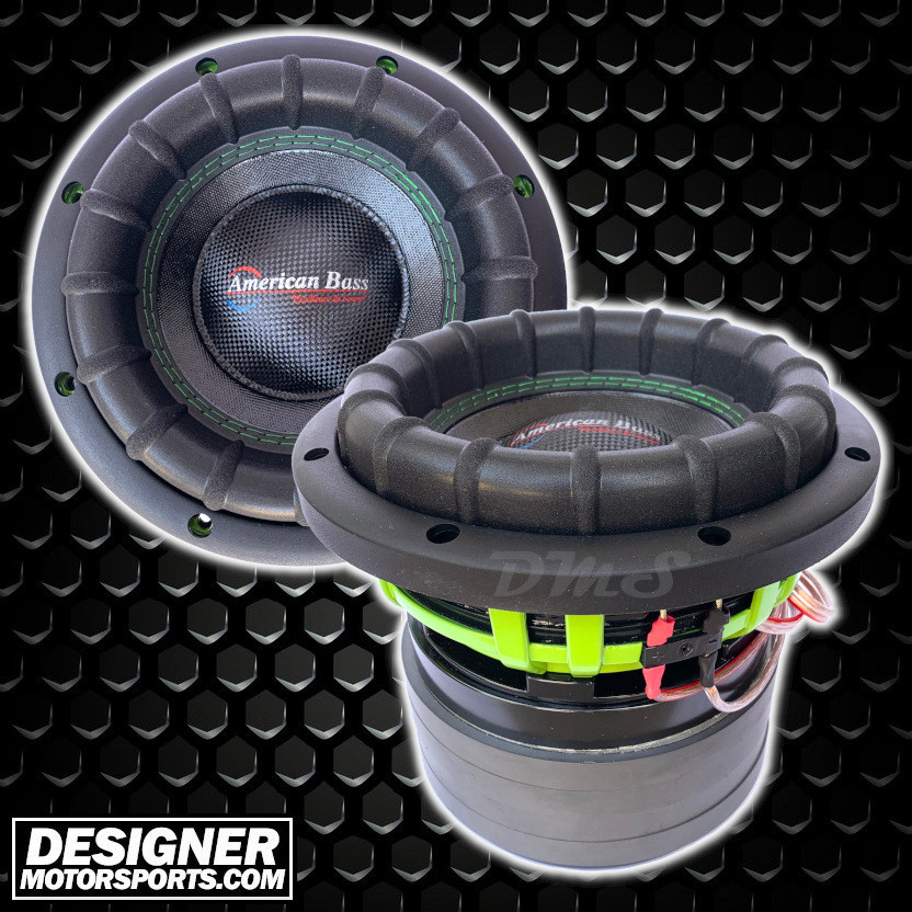 American Bass GODZILLA 8 Inch 2400W DVC 2 Ohm Subwoofer | GODZILLA8D2
