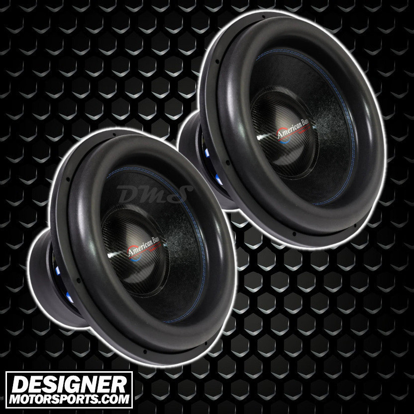 American Bass XMAXXX Monster 18 Inch 8000W DVC 2 Ohm Subwoofers