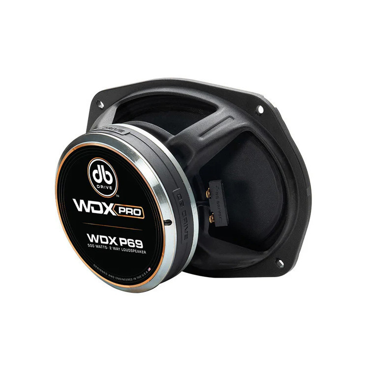DB Drive WDX Pro Series 6x9 Inch 500W 4 Ohm 2-Way Coaxial Speakers