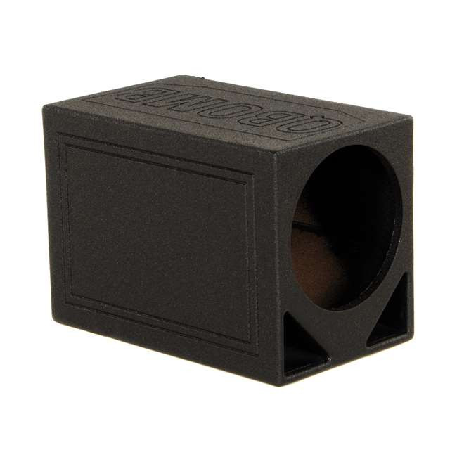 QBomb QBOMB12TBSINGLE | 12 Inch Triangle-Ported Vented Subwoofer Box