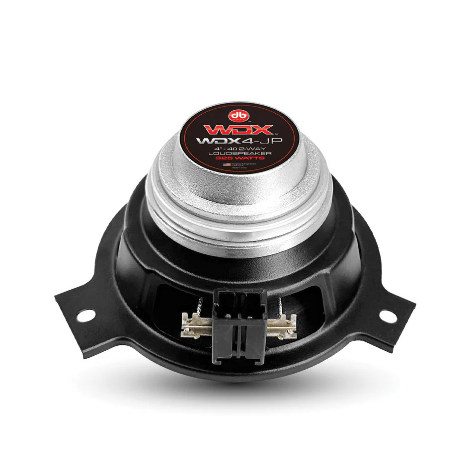 DB Drive WDX 4 Inch 325W 4 Ohm 2-Way Coaxial Speakers for JEEP