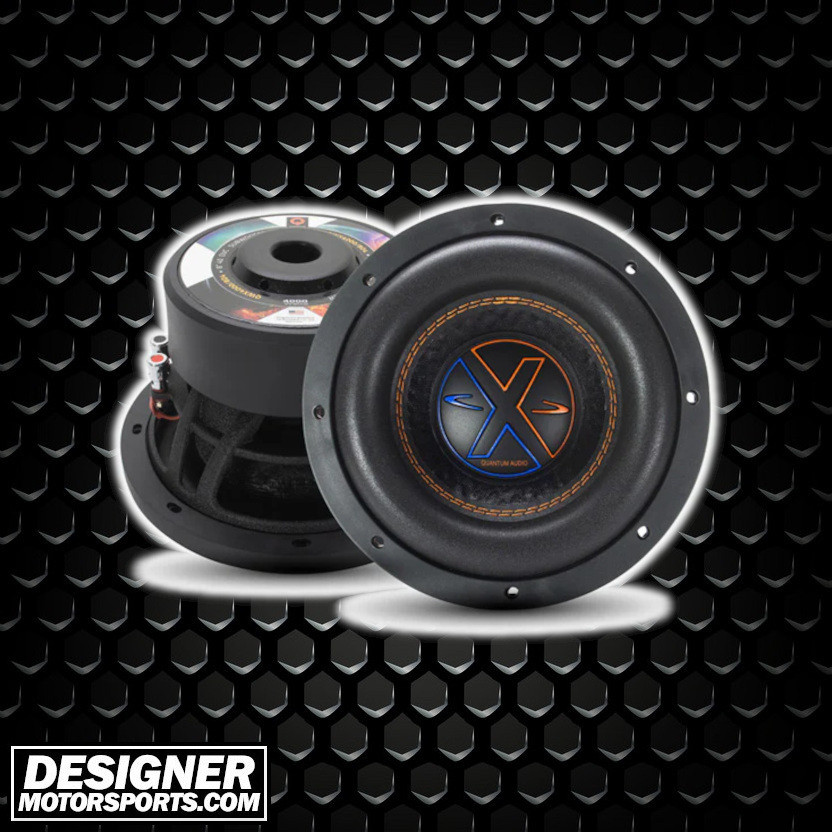 Quantum Audio QWX 8 Inch 4000W Max DVC 4 Ohm Subwoofer | QWX4000/8D4