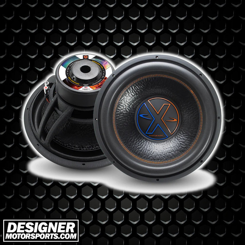 Quantum Audio QWX 15 Inch 4000W Max DVC 4 Ohm Subwoofer | QWX4000/15D4