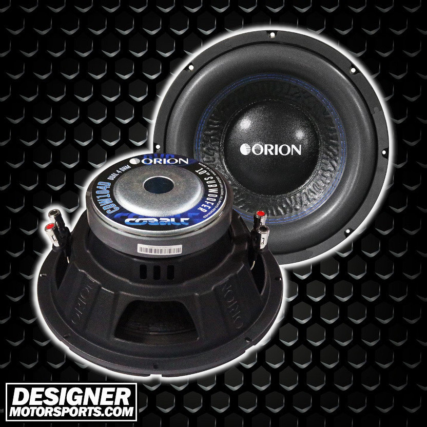 Orion Cobalt 10 Inch 1200W Max DVC 4 Ohm Subwoofer | CBW104D