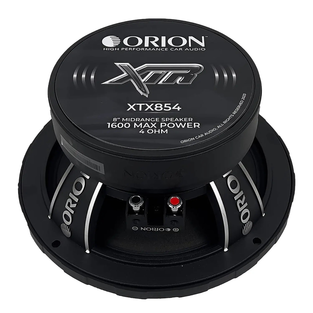 Orion XTR 8 Inch 1600W 4 Ohm Pro Midrange Speakers | XTX854 (Pair)