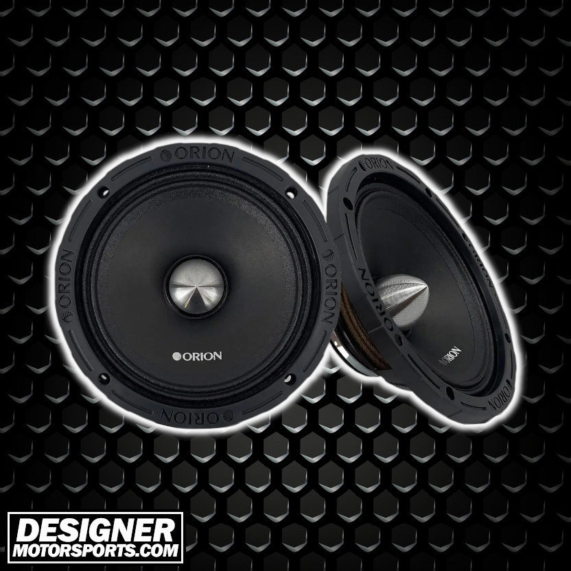 Orion XTR NEO 6.5 Inch 1200W 4 Ohm Pro Midrange Speakers
