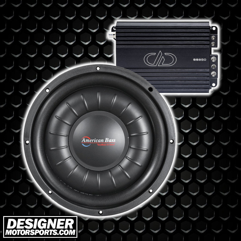 American Bass HAWKSLIM-1222 Shallow Subwoofer DD Audio SS850