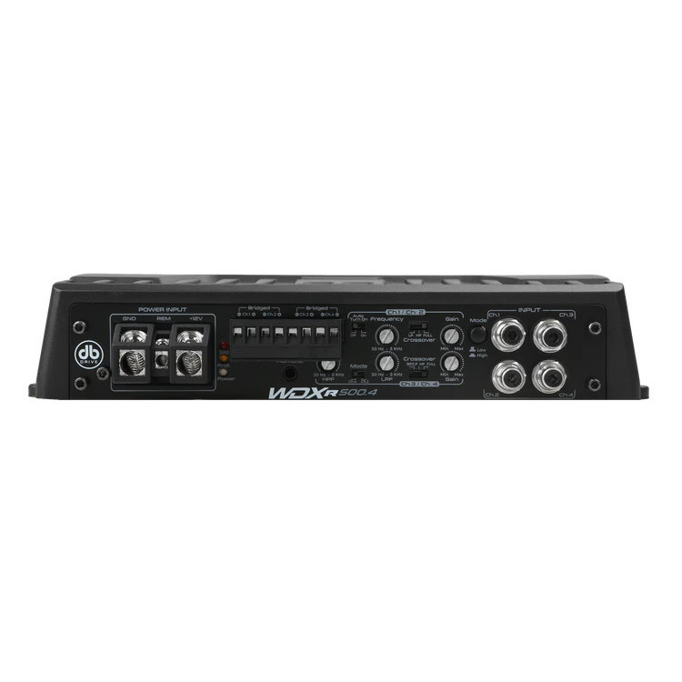 DB Drive WDX-R 500W 4 Channel Full Range Amplifier | WDX-R500.4
