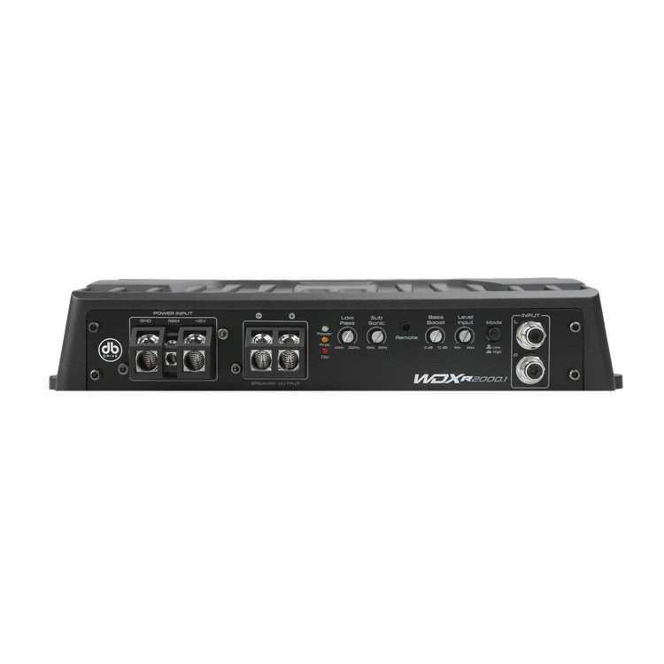 DB Drive WDX-R 2000W Monoblock Subwoofer Amplifier | WDX-R2000.1