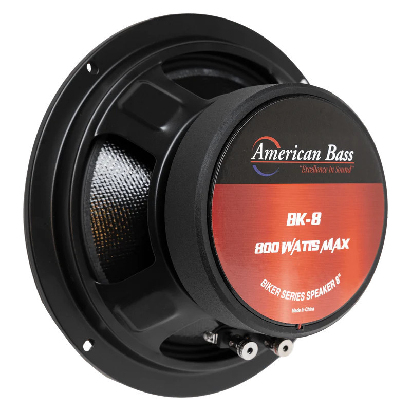 American Bass BK Biker Series 8 Inch 800W 4 Ohm Pro Speakers