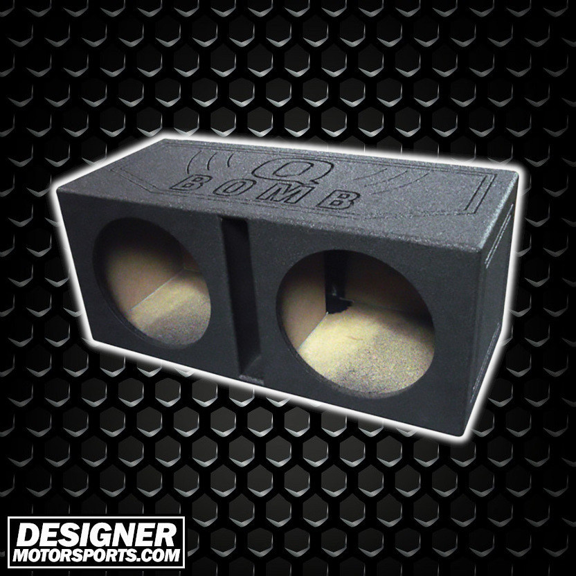 【送料別】 qbカーボンパドルvーdribe QBomb QBOMB15V | Dual 15 Inch Ported Vented Subwoofer Box